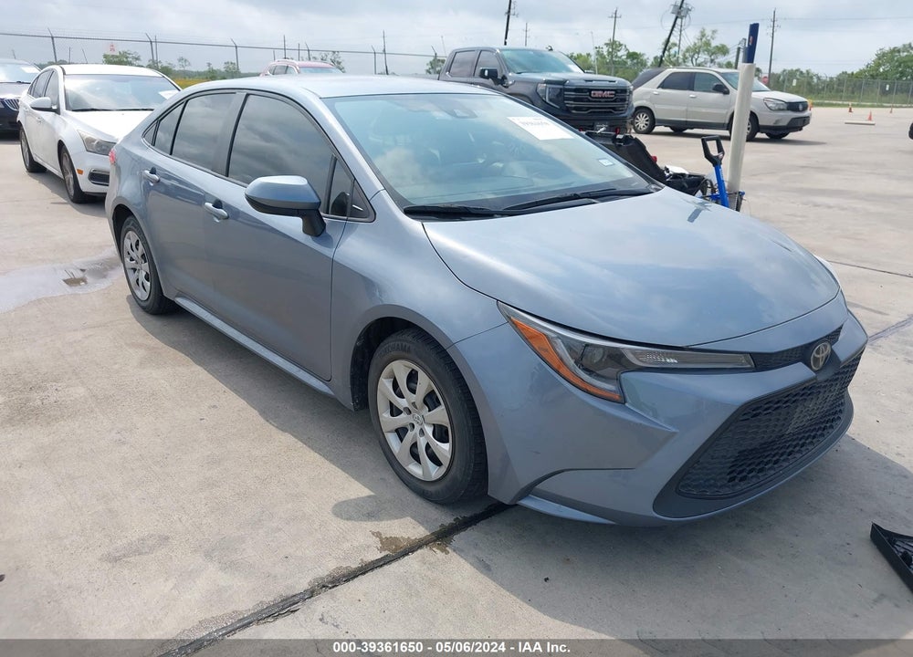 2022 TOYOTA COROLLA LE VIN: JTDEPMAE9NJ192426