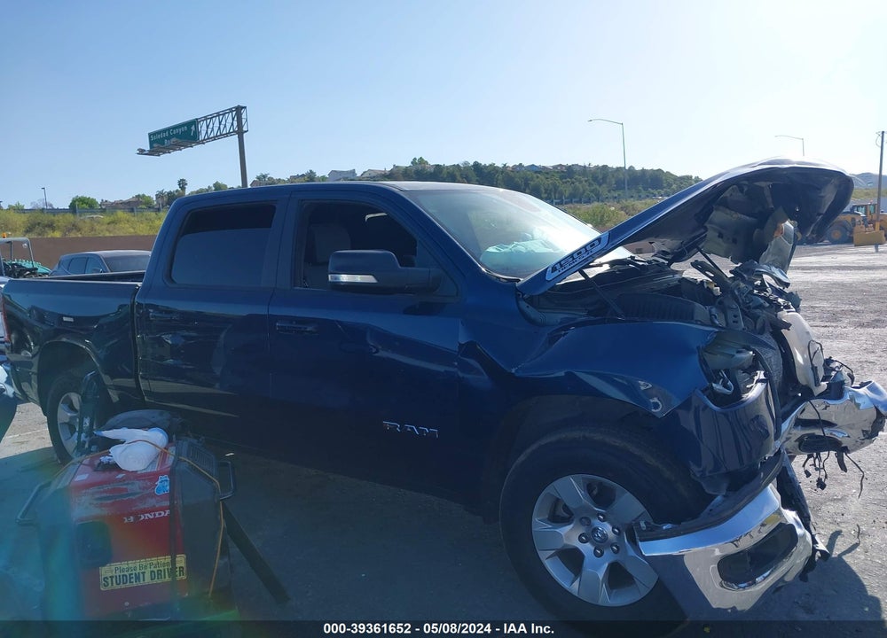 2022 RAM 1500 BIG HORN 4X2 5'7 BOX VIN: 1C6RREFT1NN260596