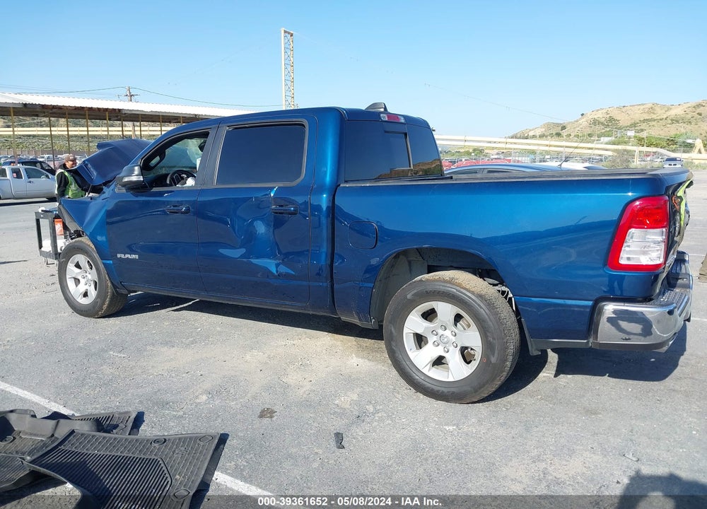 2022 RAM 1500 BIG HORN 4X2 5'7 BOX VIN: 1C6RREFT1NN260596