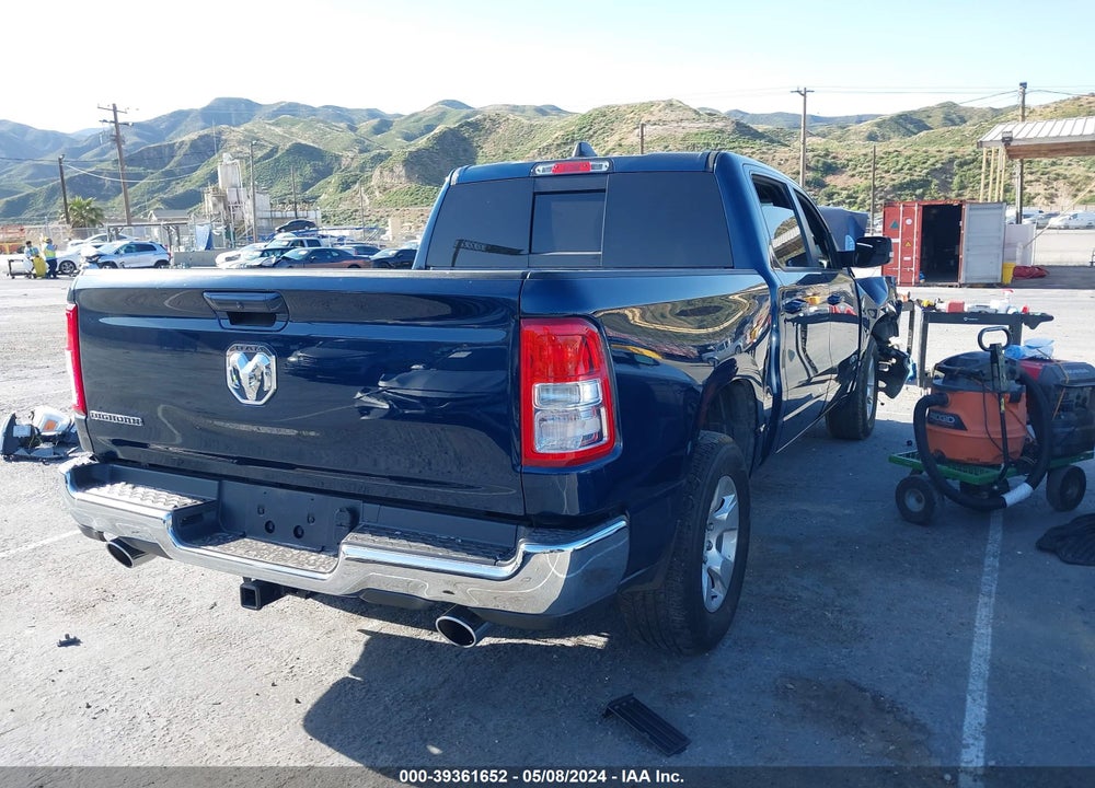 2022 RAM 1500 BIG HORN 4X2 5'7 BOX VIN: 1C6RREFT1NN260596