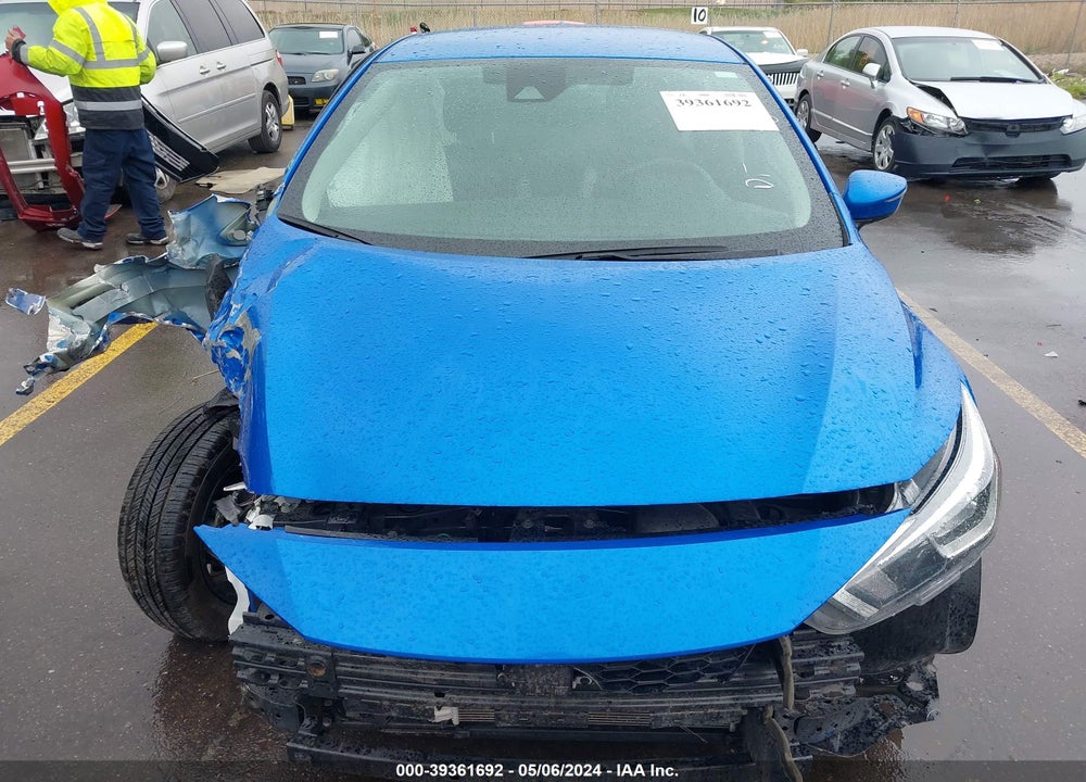 2021 NISSAN VERSA SV XTRONIC CVT VIN: 3N1CN8EV6ML833184