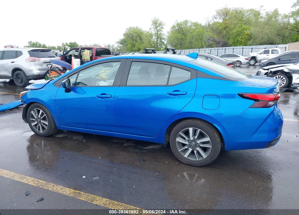 2021 NISSAN VERSA SV XTRONIC CVT VIN: 3N1CN8EV6ML833184