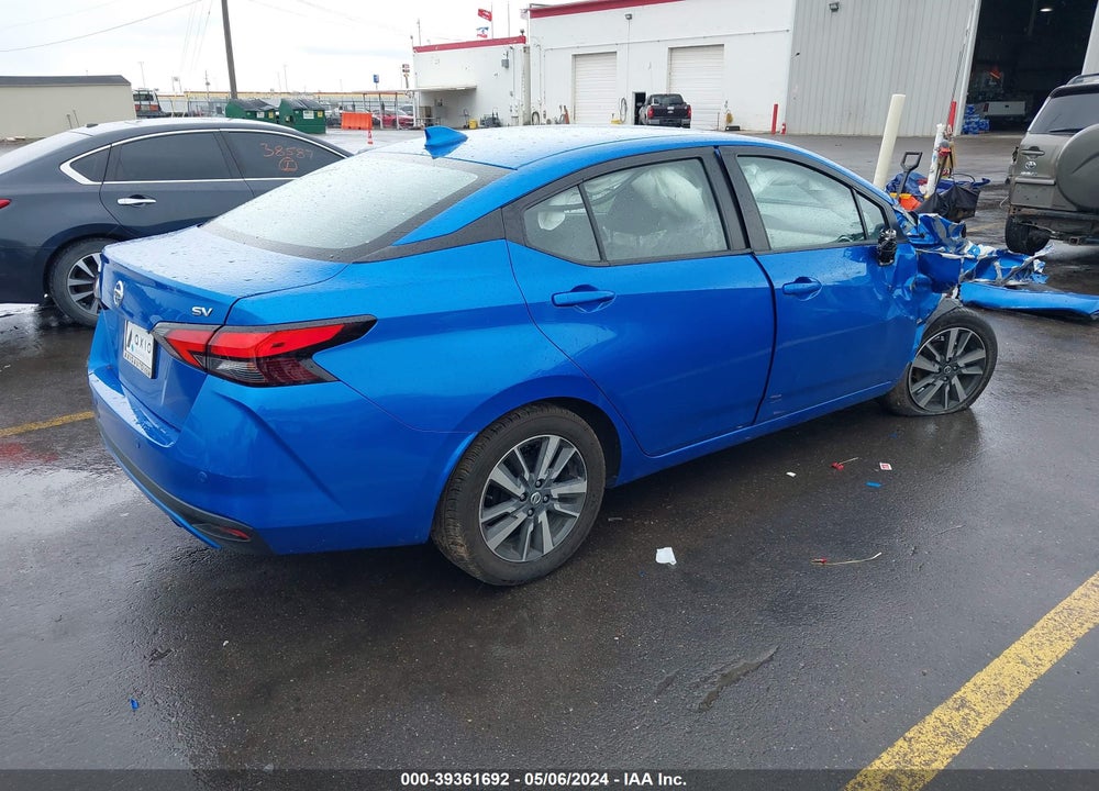 2021 NISSAN VERSA SV XTRONIC CVT VIN: 3N1CN8EV6ML833184
