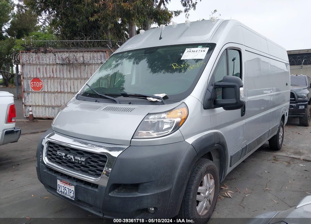 2019 RAM PROMASTER 2500 HIGH ROOF 159 WB VIN: 3C6TRVDG6KE529140