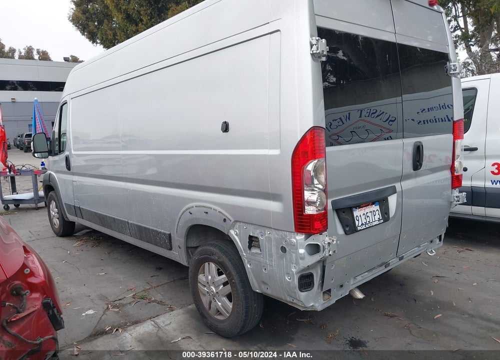 2019 RAM PROMASTER 2500 HIGH ROOF 159 WB VIN: 3C6TRVDG6KE529140