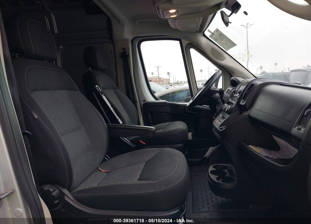 2019 RAM PROMASTER 2500 HIGH ROOF 159 WB VIN: 3C6TRVDG6KE529140