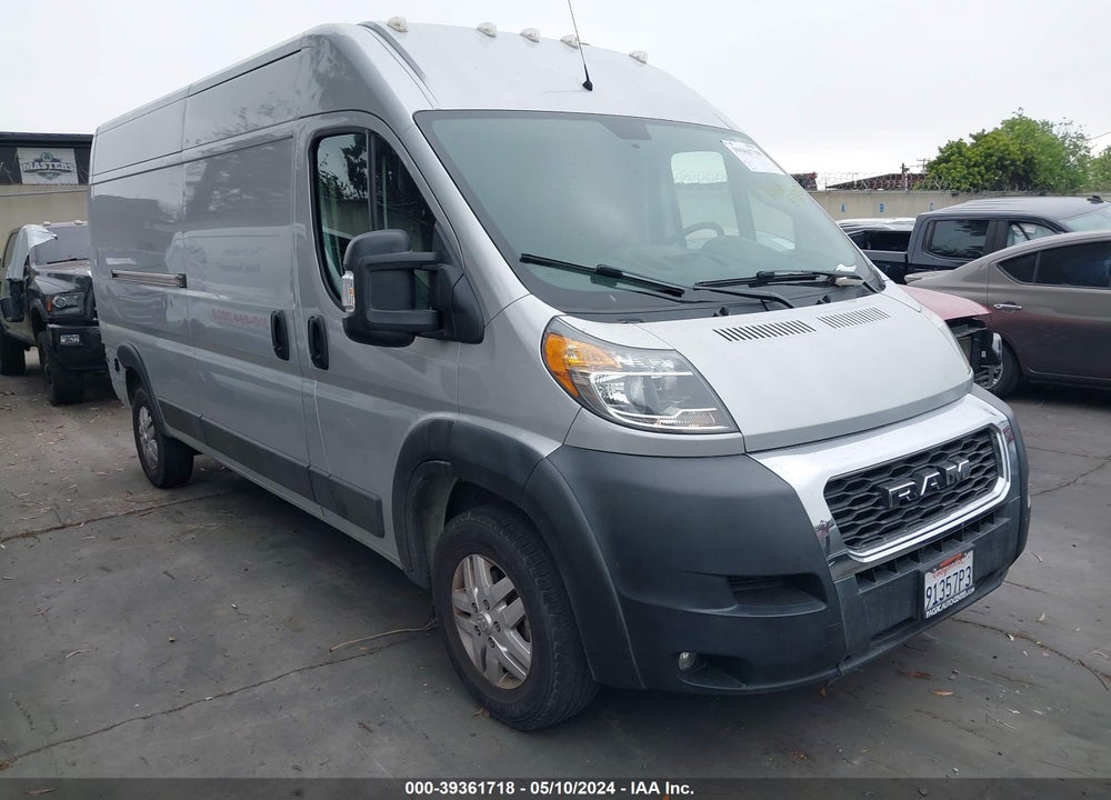 2019 RAM PROMASTER 2500 HIGH ROOF 159 WB VIN: 3C6TRVDG6KE529140