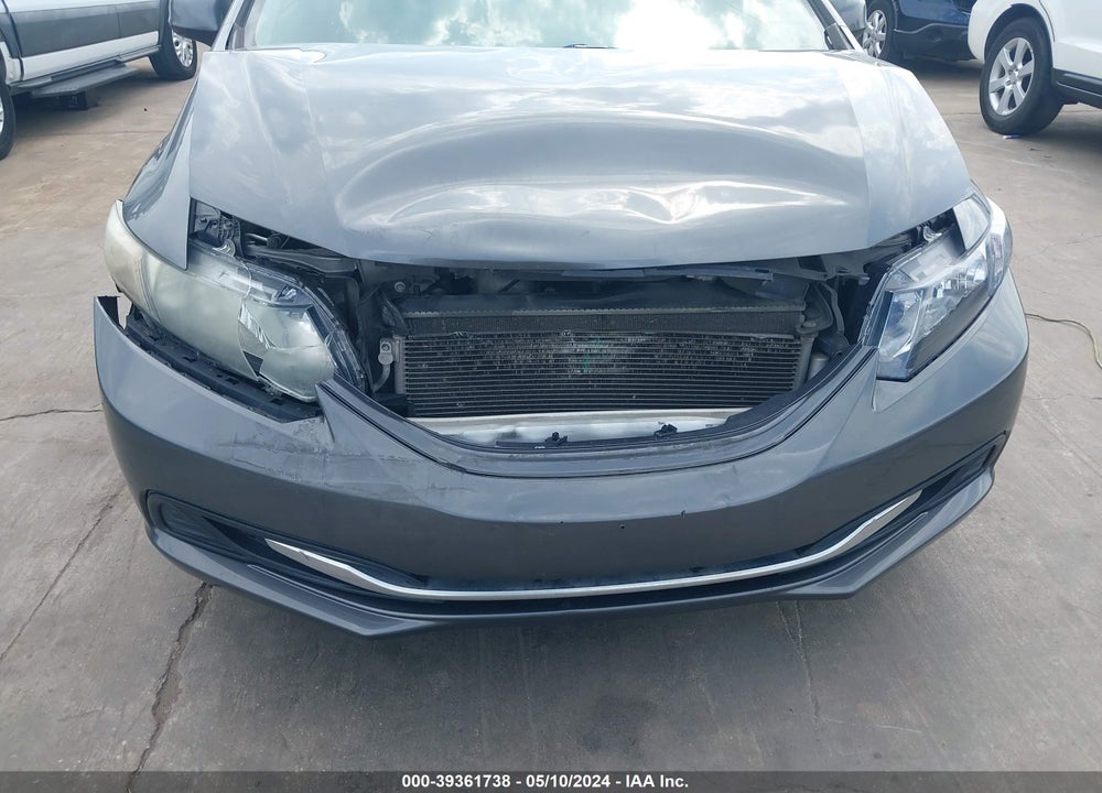 2013 HONDA CIVIC LX VIN: 19XFB2F50DE286934