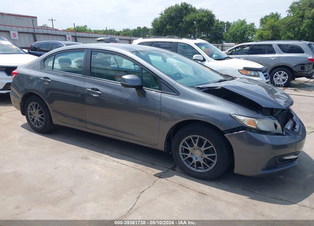 2013 HONDA CIVIC LX VIN: 19XFB2F50DE286934
