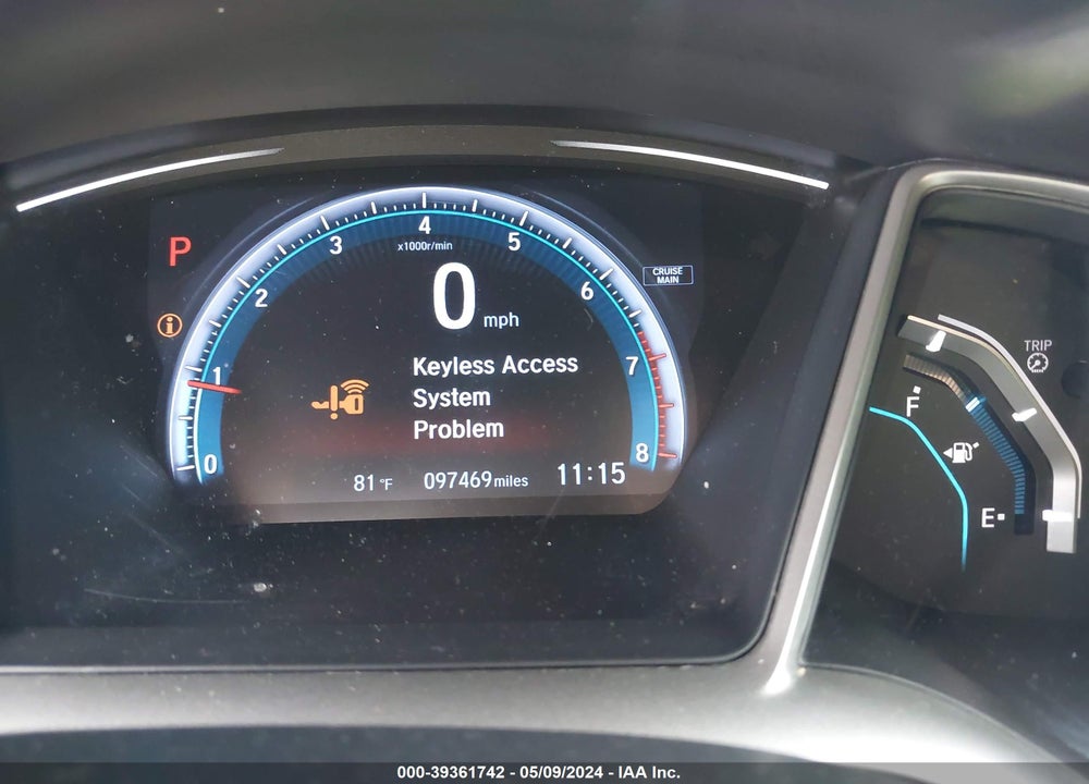 2018 HONDA CIVIC EX VIN: 19XFC2F77JE005691