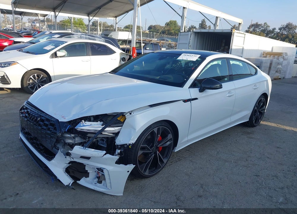 2024 AUDI S5 SPORTBACK PRESTIGE TFSI QUATTRO TIPTRONIC VIN: WAUB4CF57RA053574