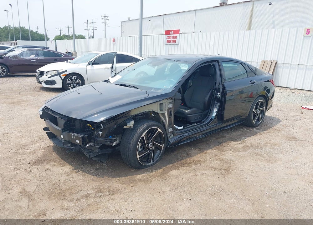 2023 HYUNDAI ELANTRA N LINE VIN: KMHLR4AF3PU545721