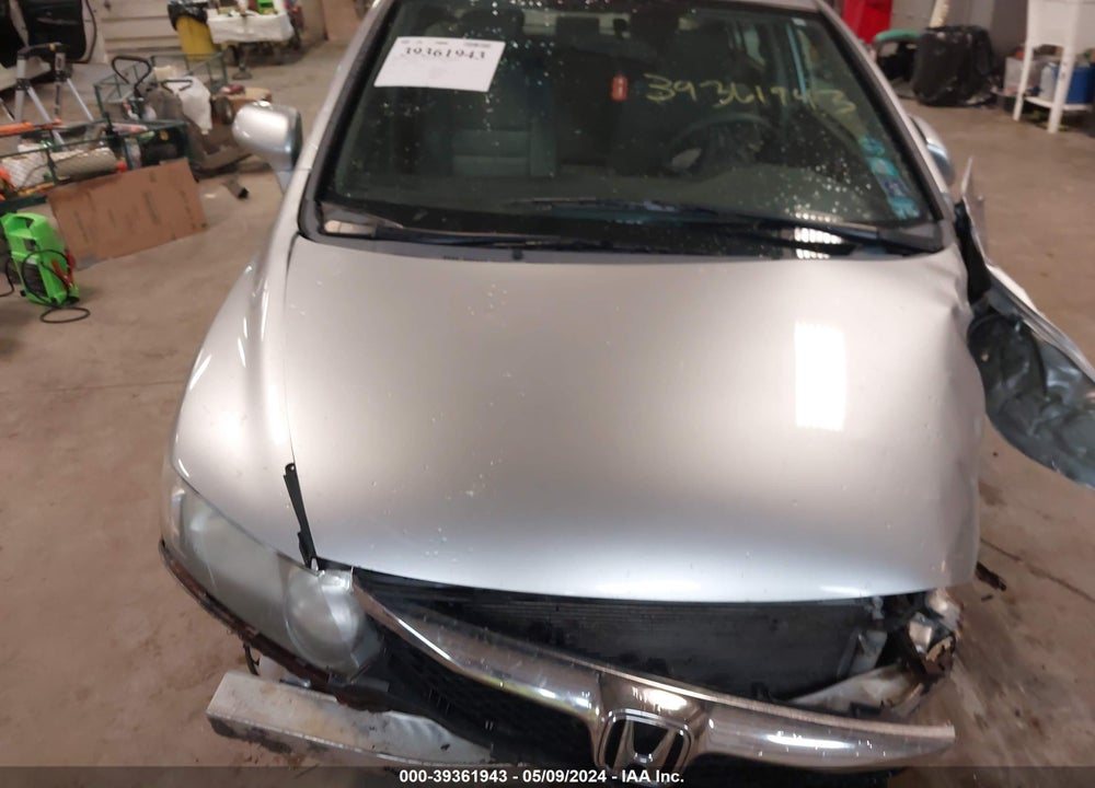 2009 HONDA CIVIC LX VIN: 19XFA16539E048791