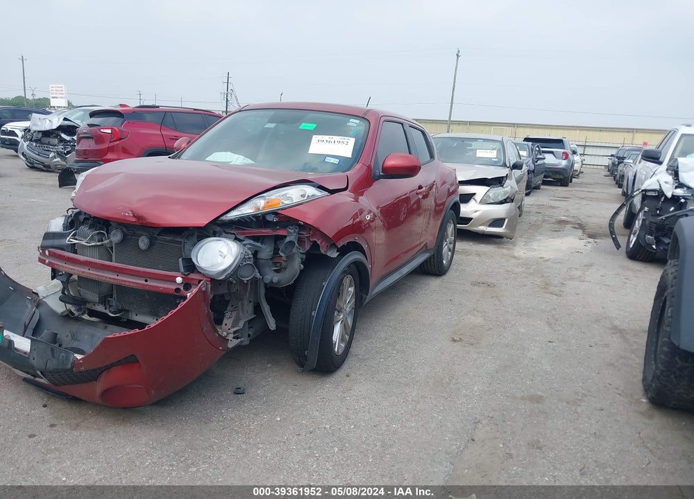 2013 NISSAN JUKE SV VIN: JN8AF5MR6DT222558