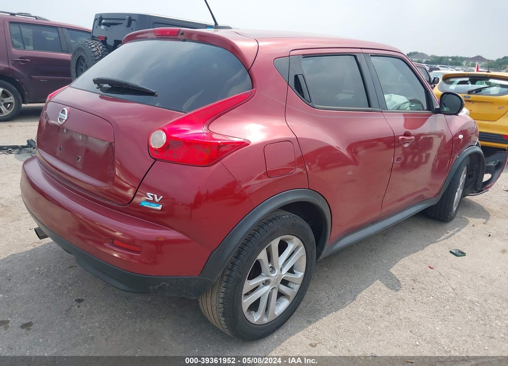 2013 NISSAN JUKE SV VIN: JN8AF5MR6DT222558