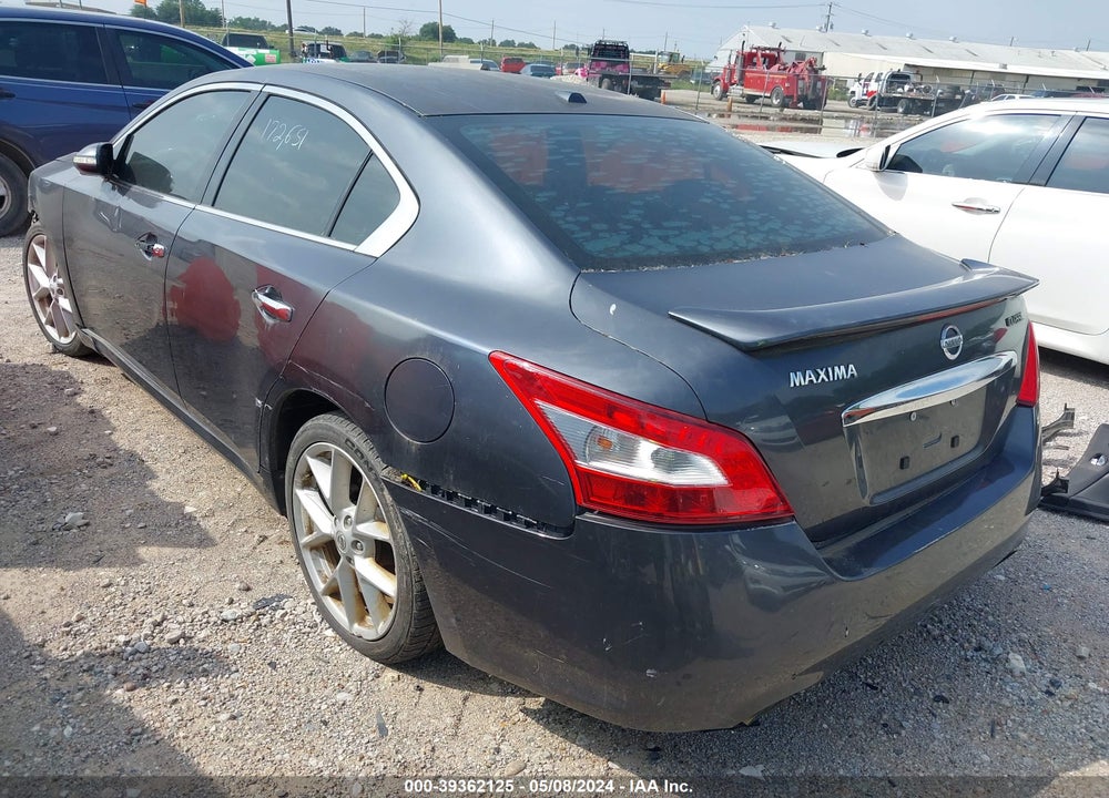 2009 NISSAN MAXIMA 3.5 SV VIN: 1N4AA51E39C818428