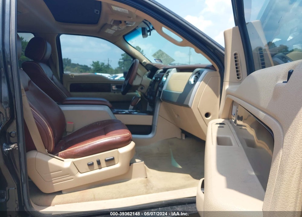 2012 FORD F-150 KING RANCH VIN: 1FTFW1ET6CKD16299