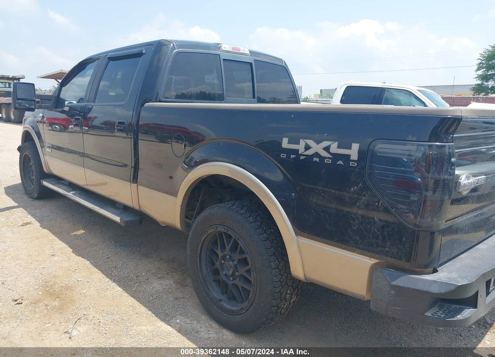 2012 FORD F-150 KING RANCH VIN: 1FTFW1ET6CKD16299