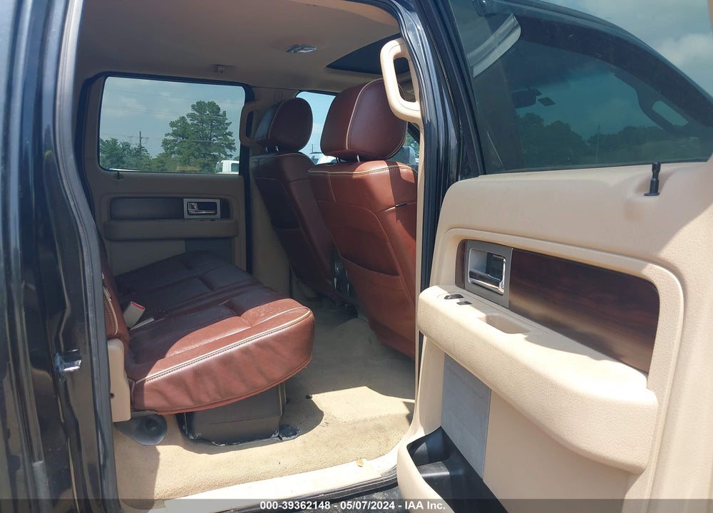 2012 FORD F-150 KING RANCH VIN: 1FTFW1ET6CKD16299