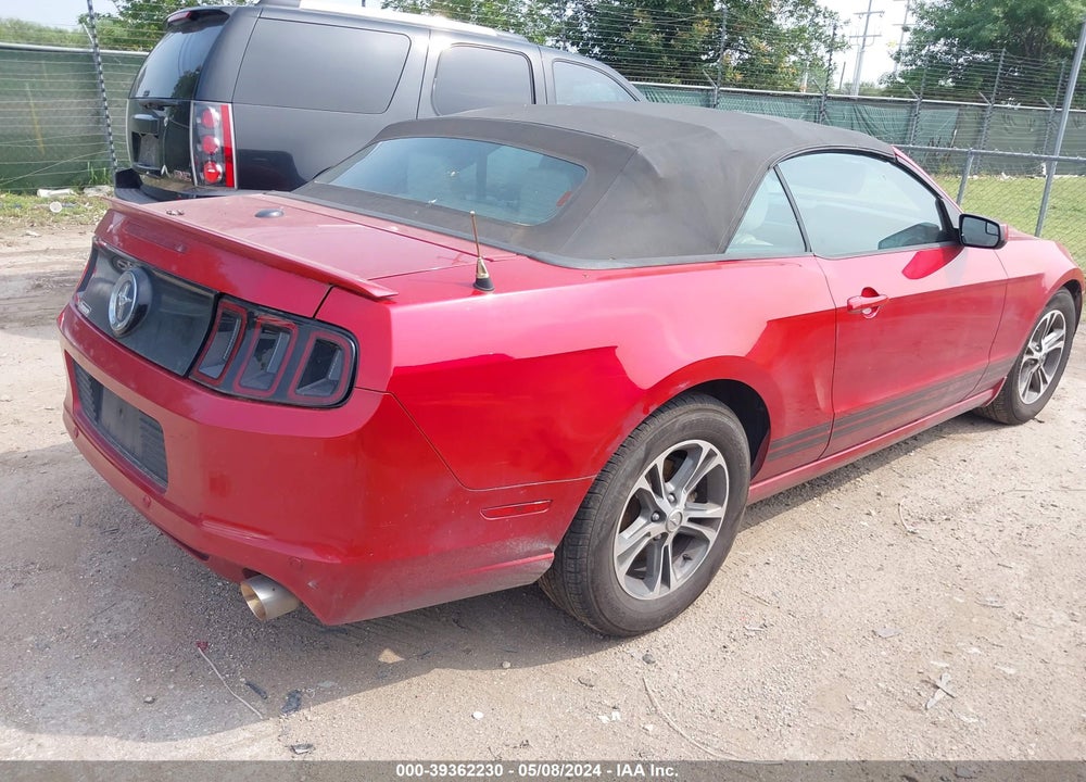 2013 FORD MUSTANG V6 PREMIUM VIN: 1ZVBP8EM0D5262007