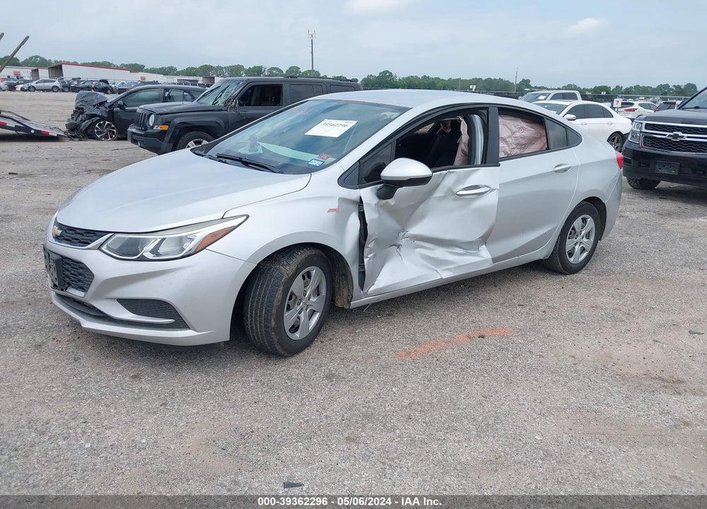 2016 CHEVROLET CRUZE LS AUTO VIN: 1G1BC5SM0G7260812