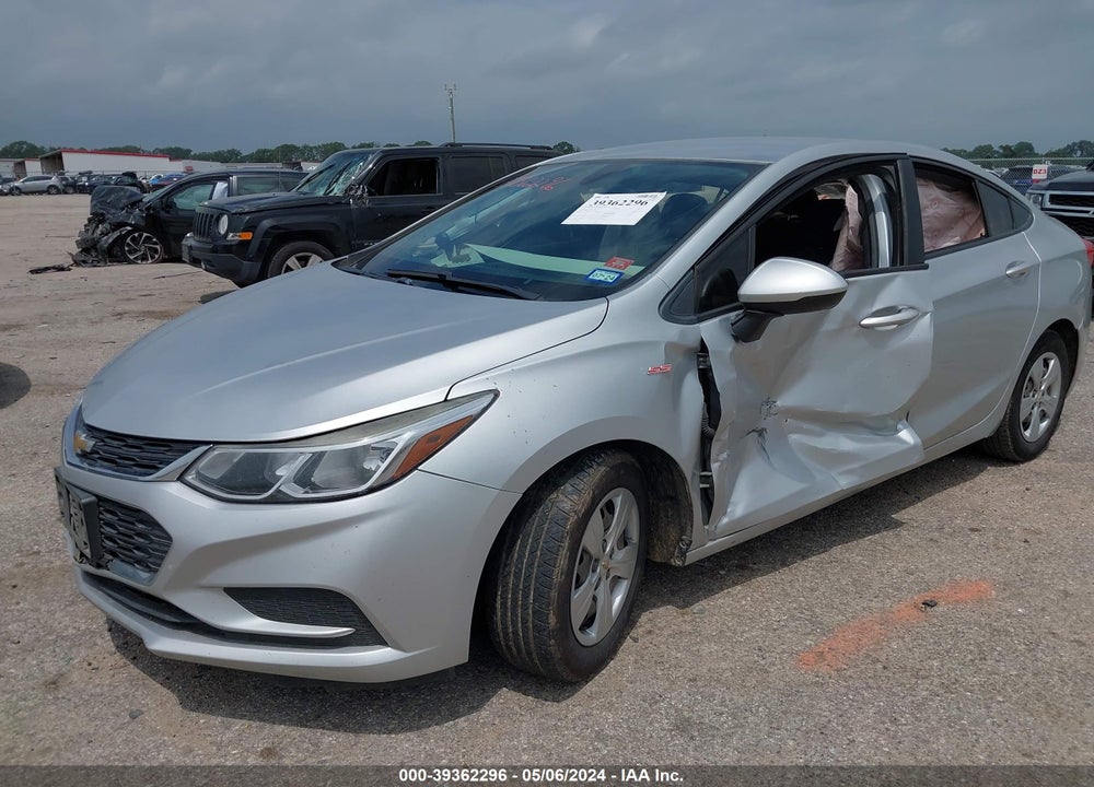 2016 CHEVROLET CRUZE LS AUTO VIN: 1G1BC5SM0G7260812