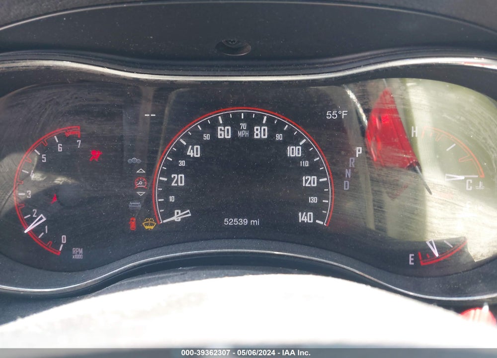 2019 DODGE DURANGO GT RWD VIN: 1C4RDHDG1KC806593