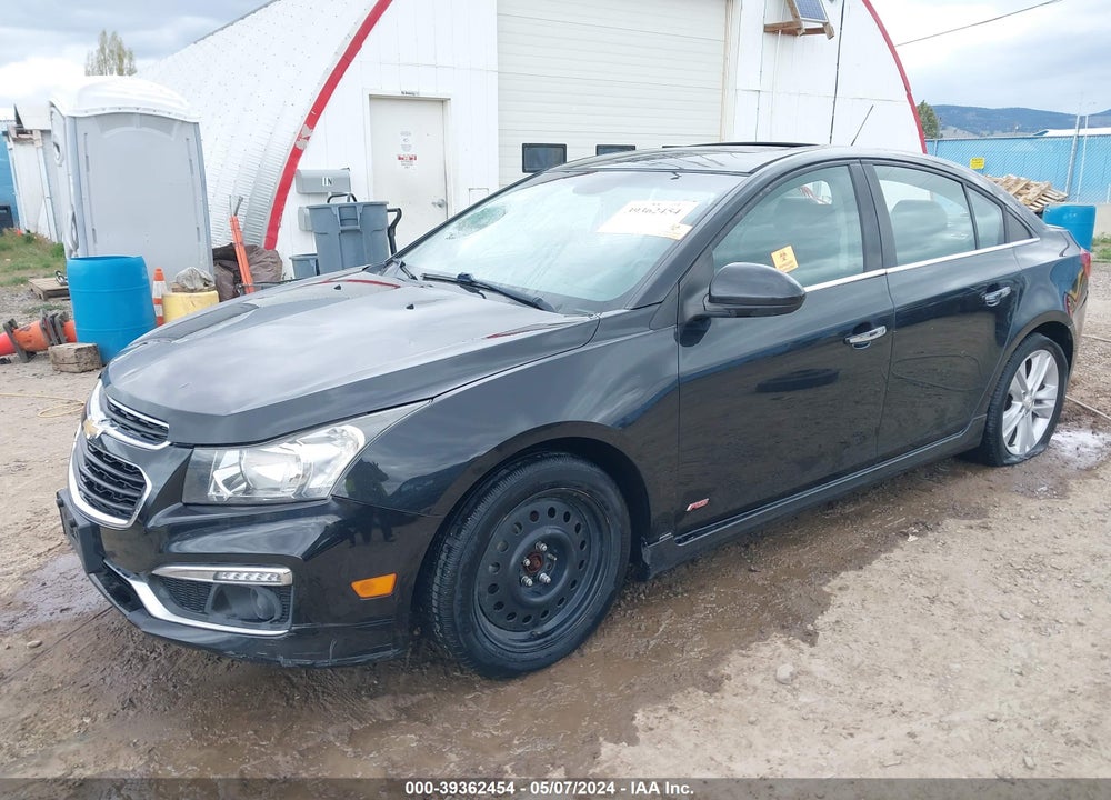 2015 CHEVROLET CRUZE LTZ VIN: 1G1PG5SB8F7175577