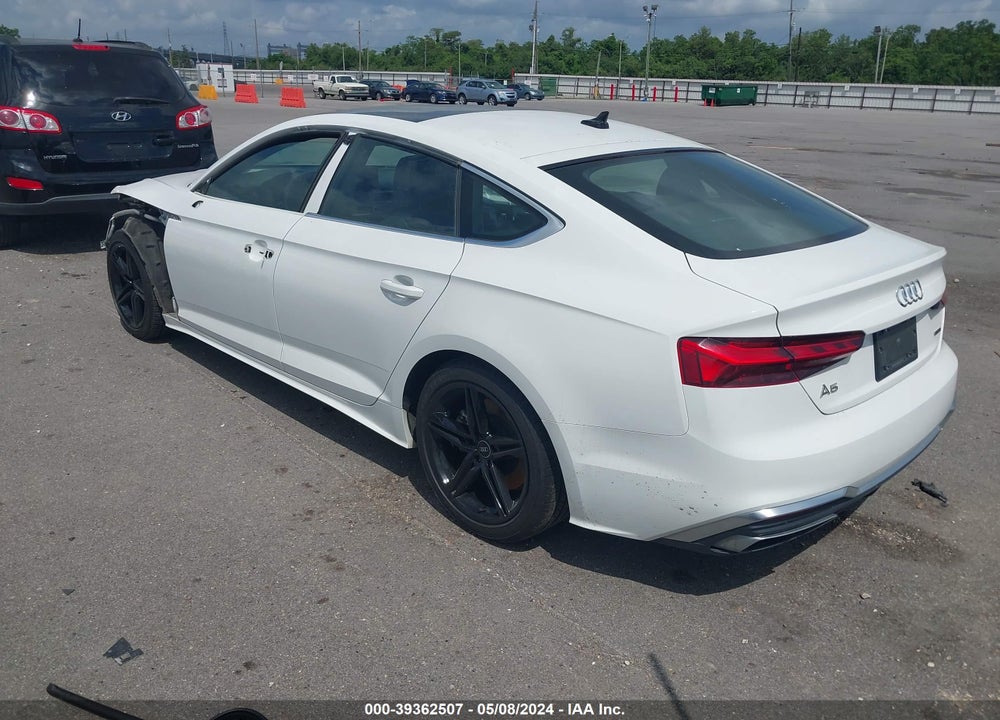 2021 AUDI A5 SPORTBACK PREMIUM 45 TFSI QUATTRO S TRONIC VIN: WAUDACF51MA044105