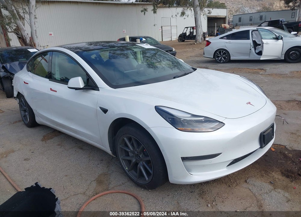 2022 TESLA MODEL 3 REAR-WHEEL DRIVE VIN: 5YJ3E1EA0NF237294