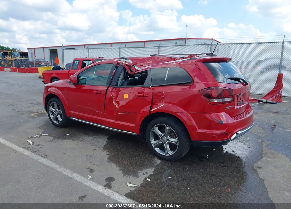 2016 DODGE JOURNEY CROSSROAD PLUS VIN: 3C4PDDGG2GT151089