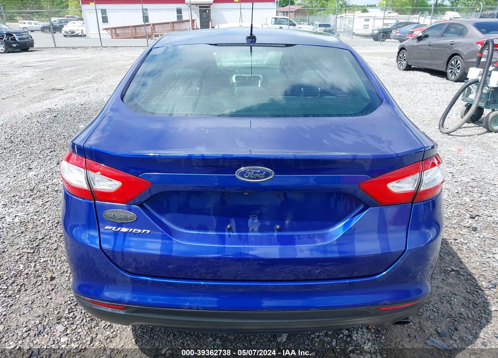 2016 FORD FUSION VIN: 3FA6P0G75GR256921