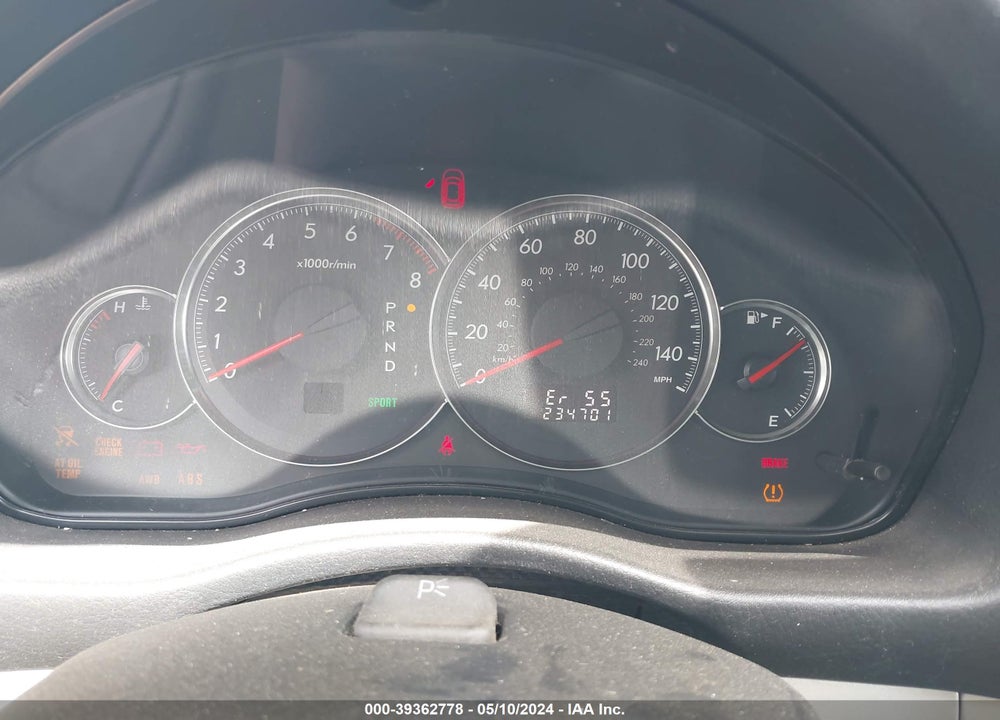 2009 SUBARU OUTBACK VIN: 4S4BP61C197323361