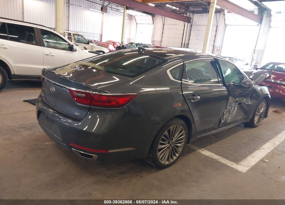 2017 KIA CADENZA LIMITED VIN: KNALC4J11H5093111