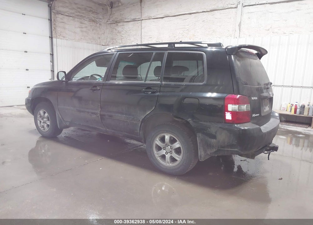 2007 TOYOTA HIGHLANDER V6 VIN: JTEEP21A670216851
