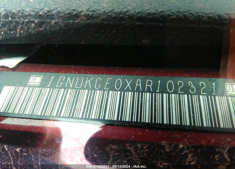 2010 CHEVROLET TAHOE LTZ VIN: 1GNUKCE0XAR102321