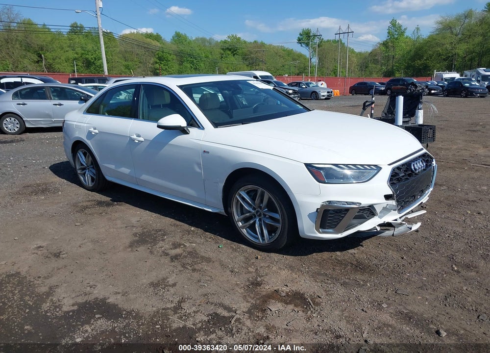 2021 AUDI A4 PREMIUM PLUS 45 TFSI S LINE QUATTRO S TRONIC VIN: WAUEAAF46MN006345