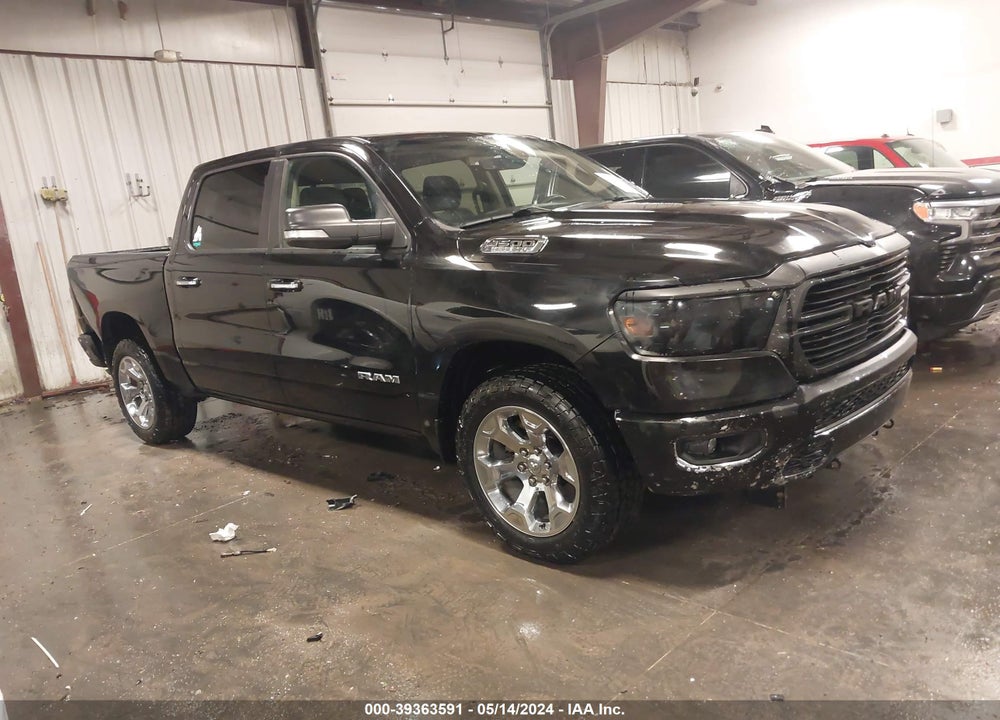 2020 RAM 1500 BIG HORN 4X4 5'7 BOX VIN: 1C6SRFFTXLN114797