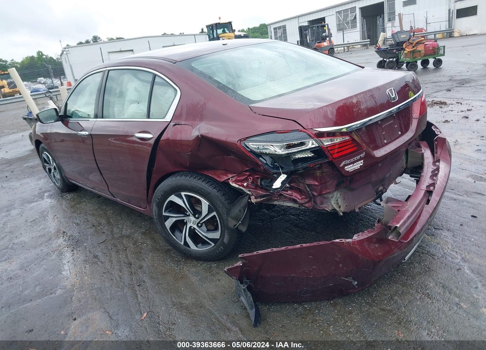 2017 HONDA ACCORD LX VIN: 1HGCR2F37HA220002