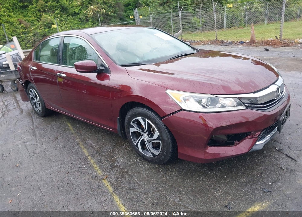 2017 HONDA ACCORD LX VIN: 1HGCR2F37HA220002