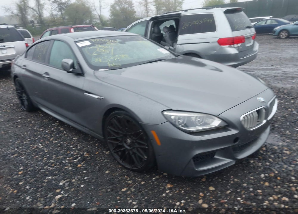 2014 BMW 650I GRAN COUPE XDRIVE VIN: WBA6B4C55ED760411