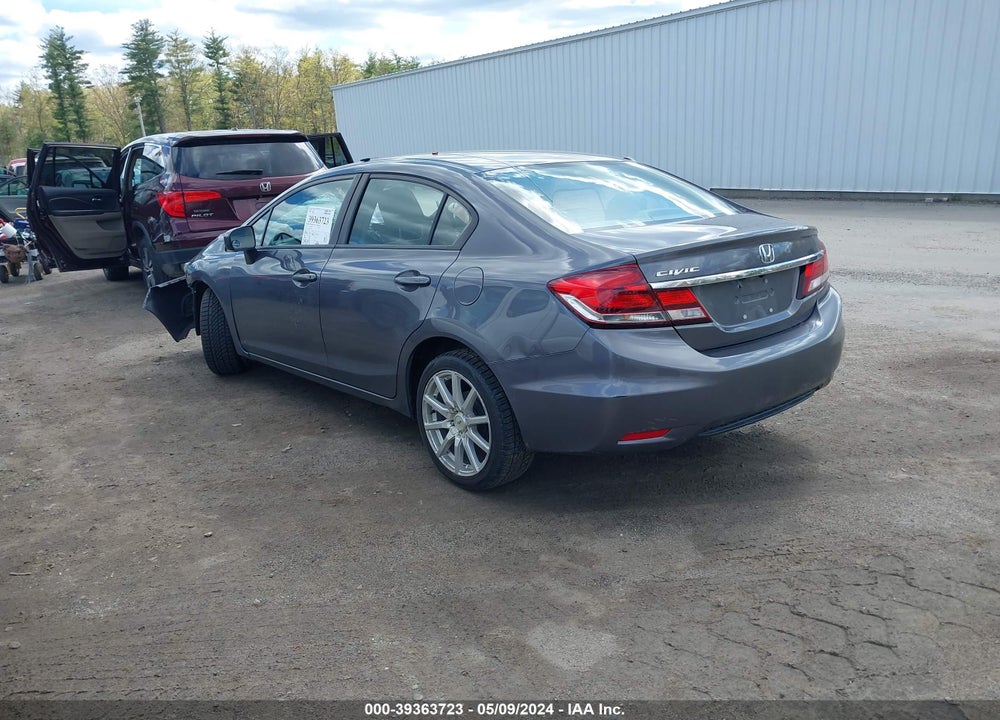 2014 HONDA CIVIC LX VIN: 2HGFB2F55EH511582