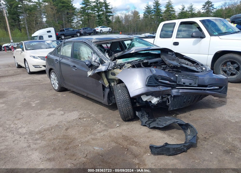2014 HONDA CIVIC LX VIN: 2HGFB2F55EH511582