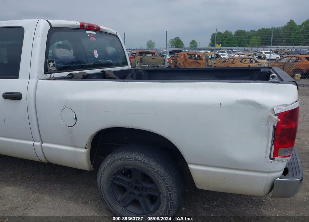 2006 DODGE RAM 1500 SLT VIN: 1D7HA18N16J140962
