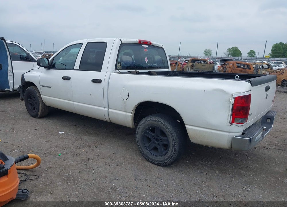 2006 DODGE RAM 1500 SLT VIN: 1D7HA18N16J140962