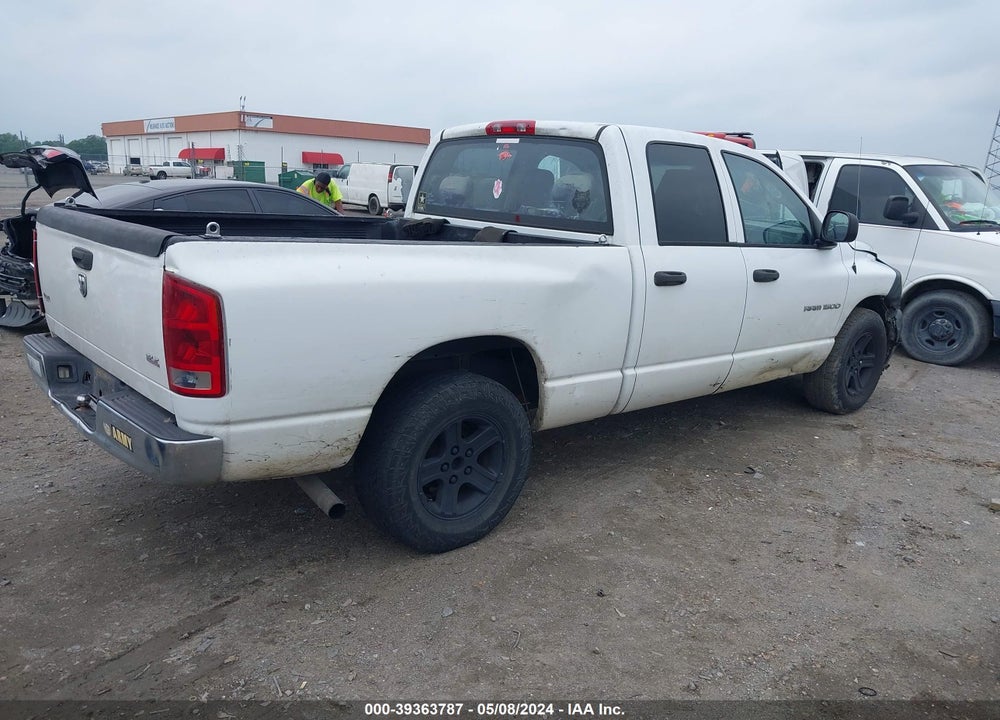 2006 DODGE RAM 1500 SLT VIN: 1D7HA18N16J140962