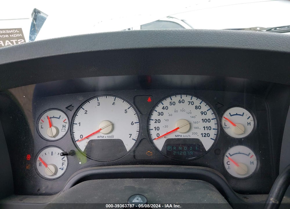 2006 DODGE RAM 1500 SLT VIN: 1D7HA18N16J140962