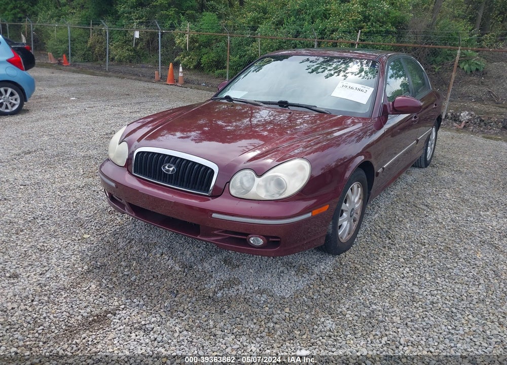 2004 HYUNDAI SONATA GLS/LX VIN: KMHWF35H74A084600