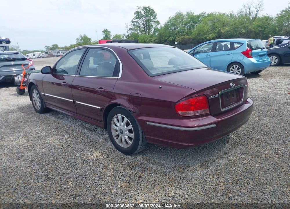 2004 HYUNDAI SONATA GLS/LX VIN: KMHWF35H74A084600