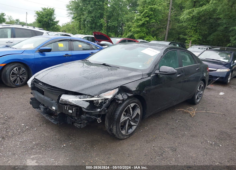 2021 HYUNDAI ELANTRA SEL VIN: KMHLN4AG8MU070728